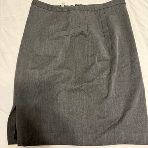 Dark gray pencil skirt size 6 Express
